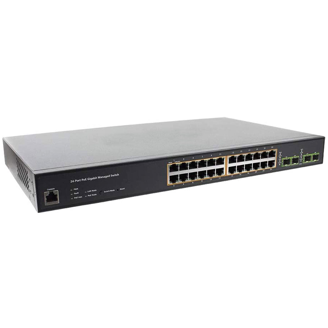28 Port PoE Switch