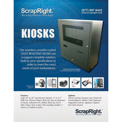 Randalline Wall Mount Kiosk Enclosure