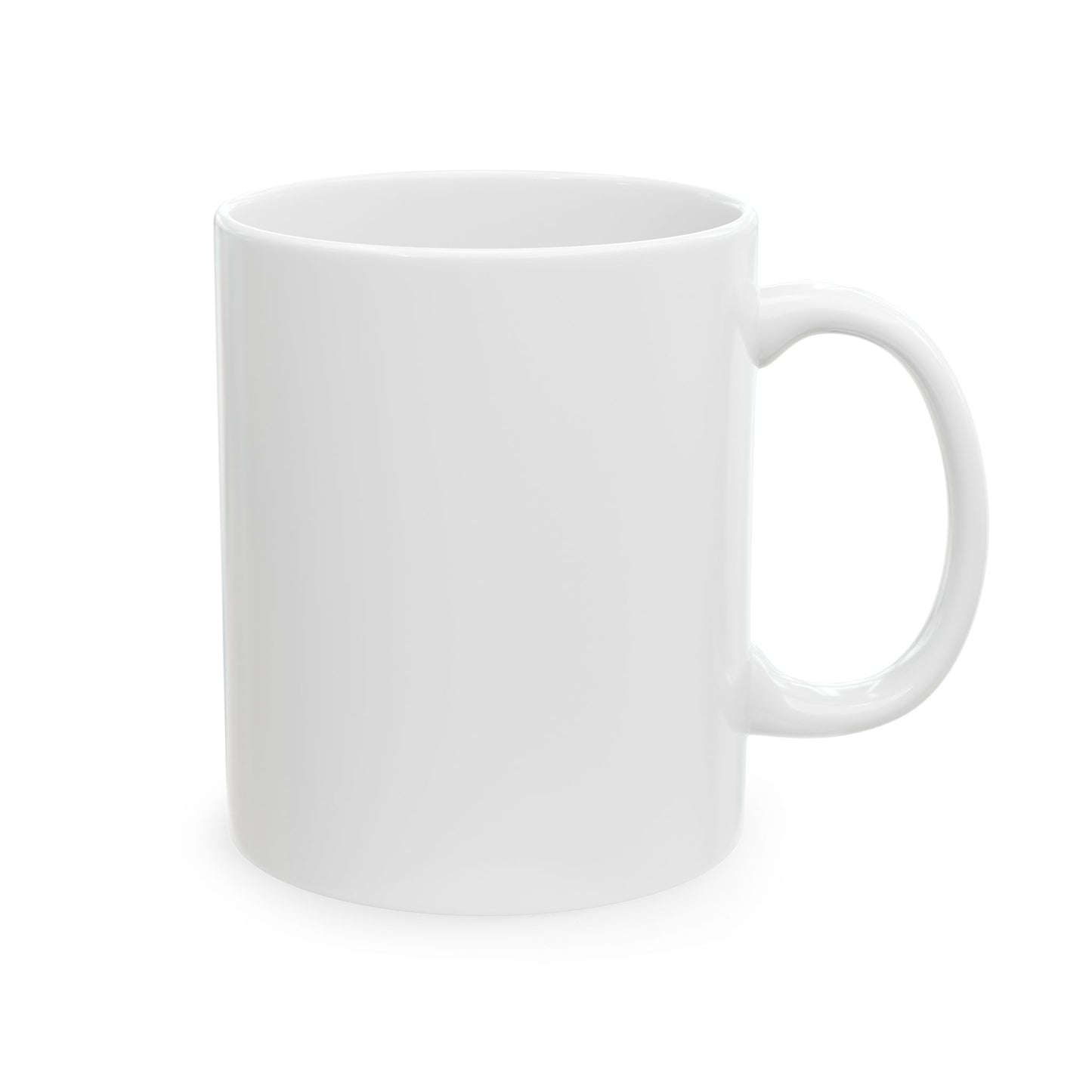 Badass Woman in Scrap Ceramic Mug, (11oz, 15oz)