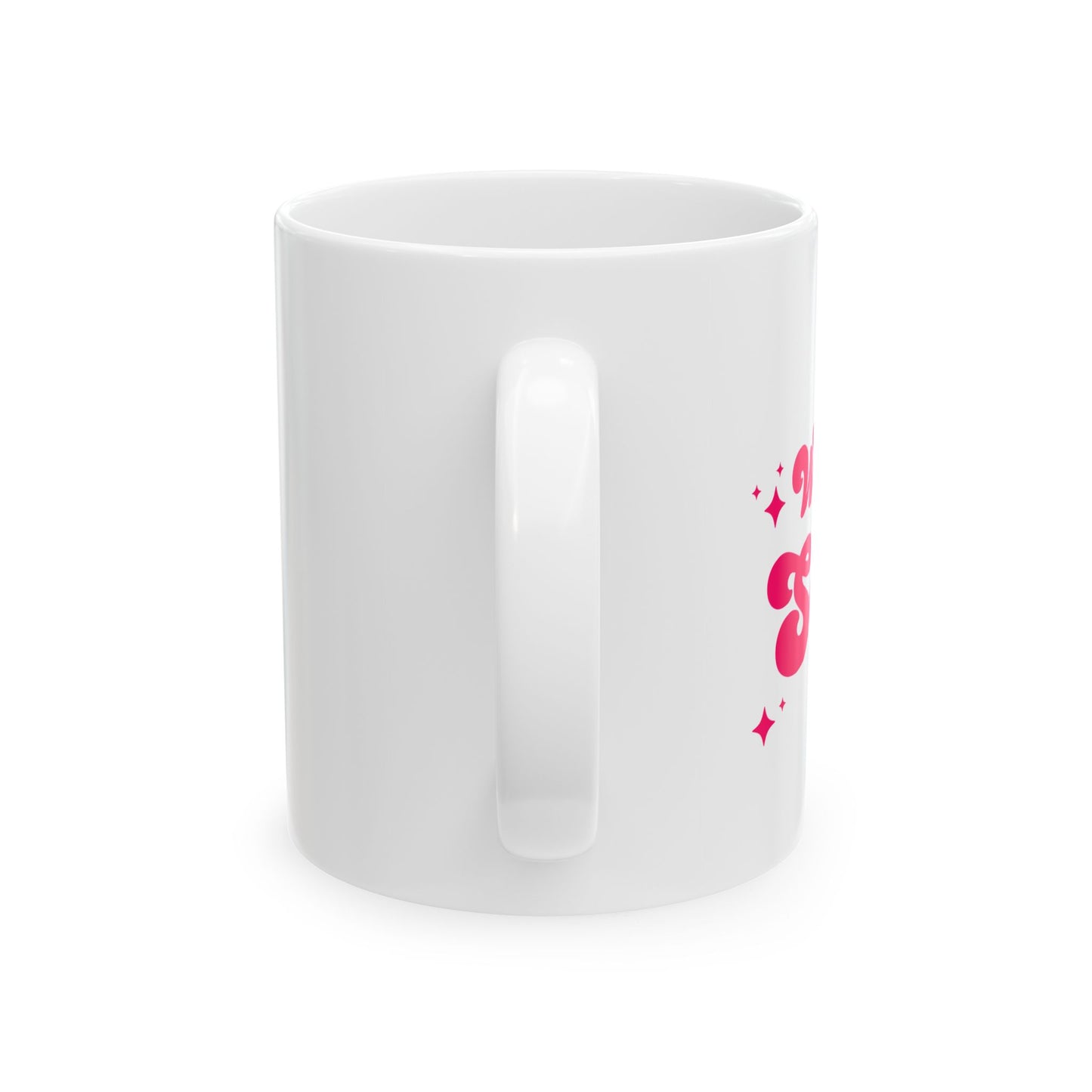 Badass Woman in Scrap Ceramic Mug, (11oz, 15oz)
