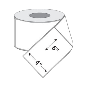 Standard 4 x 6 Labels (qty 36 rolls)