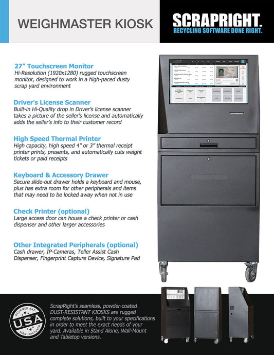 Randalline Stand-Up Kiosk Enclosure